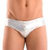 Gary Majdell Sport Mens New Hot Print Body Bikini Swimsuit (Medium, Silver Ice) view 2
