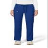 KOI Lite Peace Women's 6-Pocket Stretch Scrub Pants Galaxy Medium Petite view 1