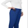KOI Lite Peace Women's 6-Pocket Stretch Scrub Pants Galaxy Medium Petite view 3