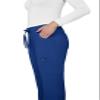 KOI Lite Peace Women's 6-Pocket Stretch Scrub Pants Galaxy Medium Petite view 4