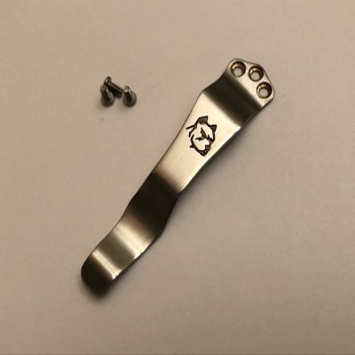 Custom Titanium Pocket Clip Made For Benchmade AFO II 9050 9051 9052 Knife Tip Up