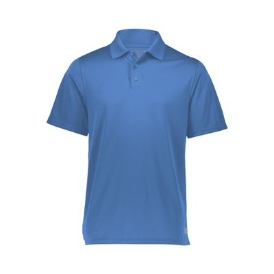 Russell Athletic Men's Dri-Power Performance Golf Polo Shirt, -collegiate blue, M