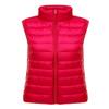 Womens Packable Ultra Lightweight Stand Collar Down Vest Outdoor Puffer Jacket (X-Large, Purple) view 2