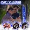 Activ Life 2-Tire Pack LED Bike Wheel Lights with Batteries Included, Get 100% Brighter and Visible from All Angles for Ultimate Safety and Style (White) view 4