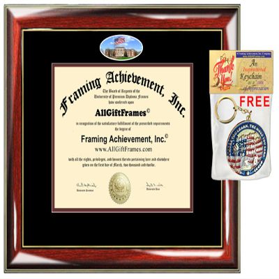 AllGiftFrames Mississippi State University Diploma Frame School Campus Picture MSU Custom Degree Framing Document Double Graduation Gift Bachelor Master MBA Doctorate PHD Certificate Holder Case