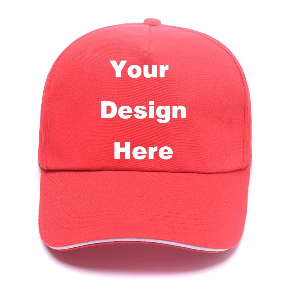 Custom Blank Baseball Cap Hat Dad Hat, Adjustable Sun Visor Solid Cap, Cotton Classic Plain Cap