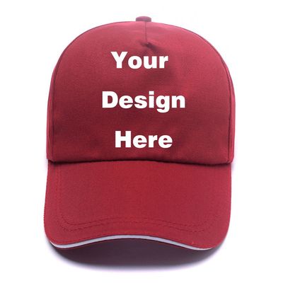 Custom Blank Baseball Cap Hat Dad Hat, Adjustable Sun Visor Solid Cap, Cotton Classic Plain Cap