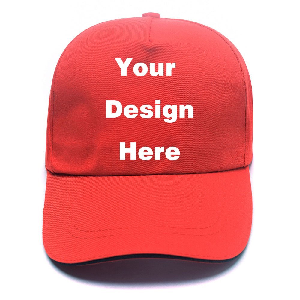 Custom Blank Baseball Cap Hat Dad Hat, Adjustable Sun Visor Solid Cap, Cotton Classic Plain Cap