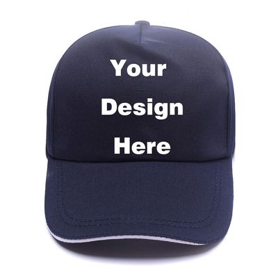 Custom Blank Baseball Cap Hat Dad Hat, Adjustable Sun Visor Solid Cap, Cotton Classic Plain Cap
