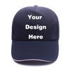 Custom Blank Baseball Cap Hat Dad Hat, Adjustable Sun Visor Solid Cap, Cotton Classic Plain Cap view 1