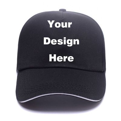 Custom Blank Baseball Cap Hat Dad Hat, Adjustable Sun Visor Solid Cap, Cotton Classic Plain Cap