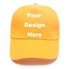 Custom Blank Baseball Cap Hat Dad Hat, Adjustable Sun Visor Solid Cap, Cotton Classic Plain Cap view 1