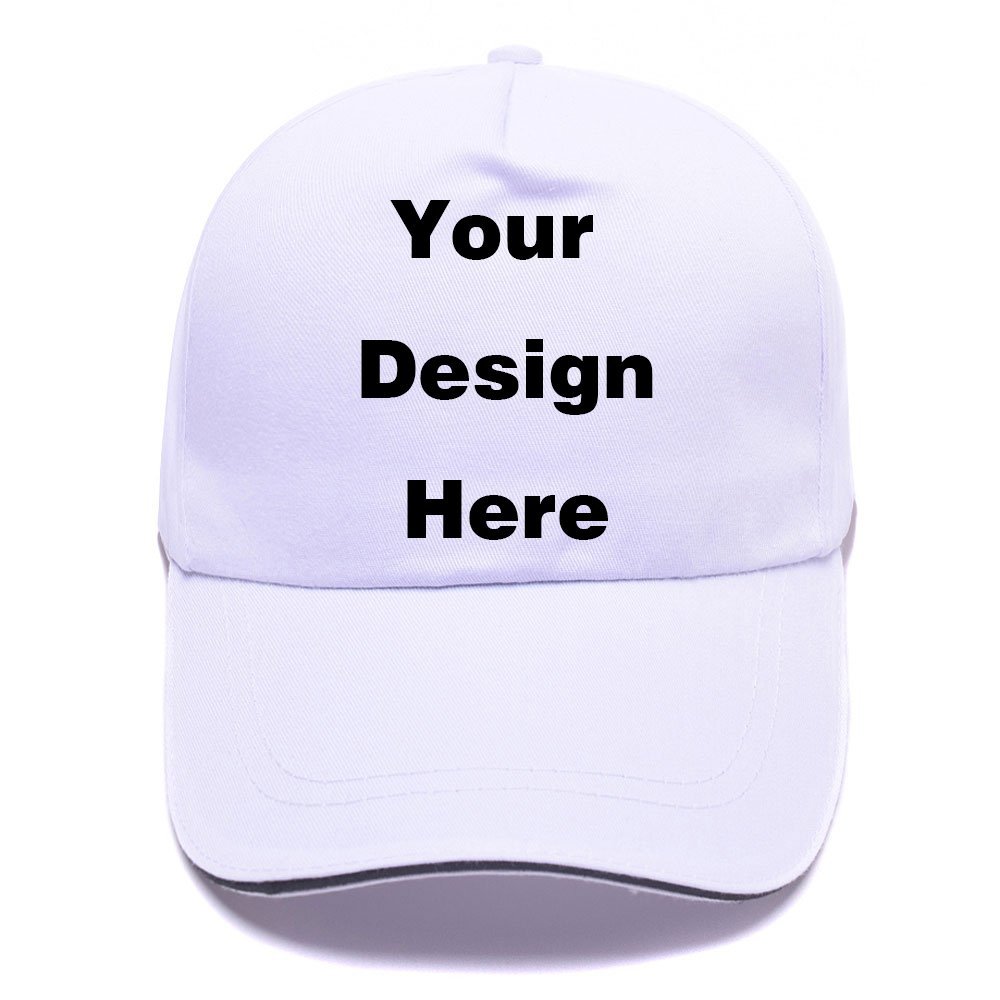 Custom Blank Baseball Cap Hat Dad Hat, Adjustable Sun Visor Solid Cap, Cotton Classic Plain Cap