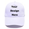 Custom Blank Baseball Cap Hat Dad Hat, Adjustable Sun Visor Solid Cap, Cotton Classic Plain Cap view 1