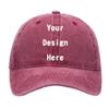 Custom Baseball Cap Adjustable Unisex Mens Womens Hip-Hop Hat Printed Caps Personalized Vintage Cowboy Hat view 1