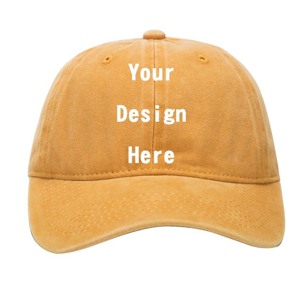 Custom Baseball Cap Adjustable Unisex Mens Womens Hip-Hop Hat Printed Caps Personalized Vintage Cowboy Hat