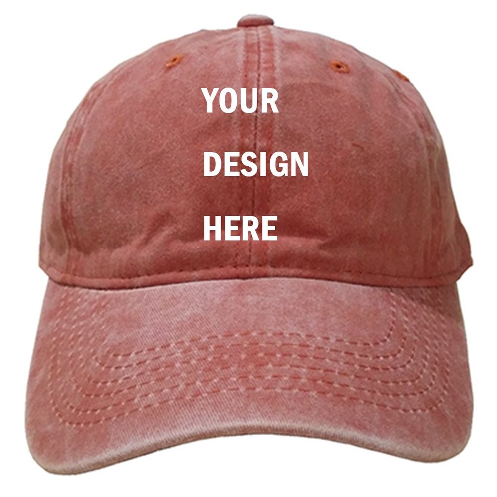 Custom Baseball Cap Adjustable Unisex Mens Womens Hip-Hop Hat Printed Caps Personalized Vintage Cowboy Hat