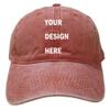 Custom Baseball Cap Adjustable Unisex Mens Womens Hip-Hop Hat Printed Caps Personalized Vintage Cowboy Hat view 1