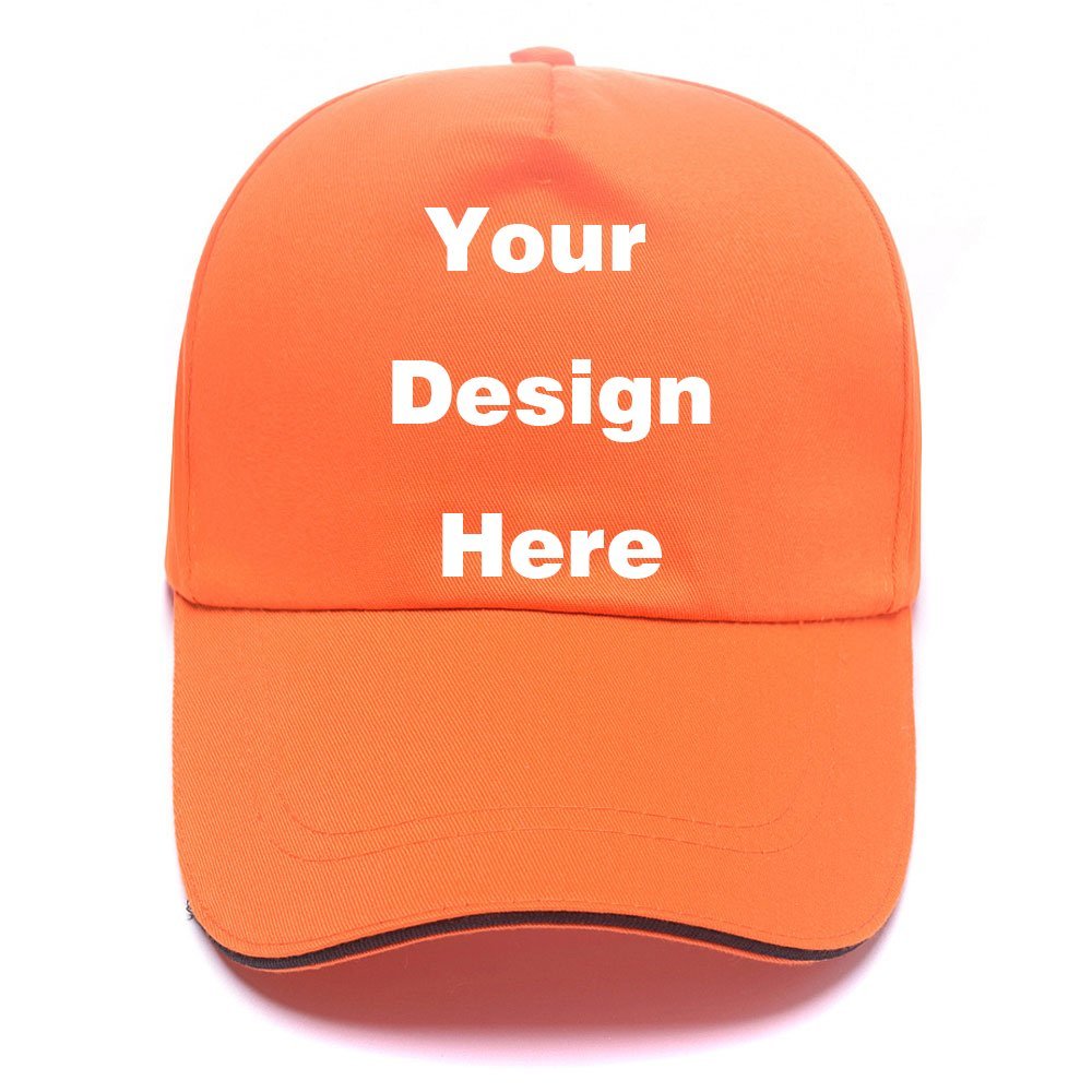 Custom Blank Baseball Cap Hat Dad Hat, Adjustable Sun Visor Solid Cap, Cotton Classic Plain Cap