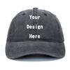 Custom Baseball Cap Adjustable Unisex Mens Womens Hip-Hop Hat Printed Caps Personalized Vintage Cowboy Hat Dark Gray view 1