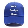 Custom Blank Baseball Cap Hat Dad Hat, Adjustable Sun Visor Solid Cap, Cotton Classic Plain Cap view 1