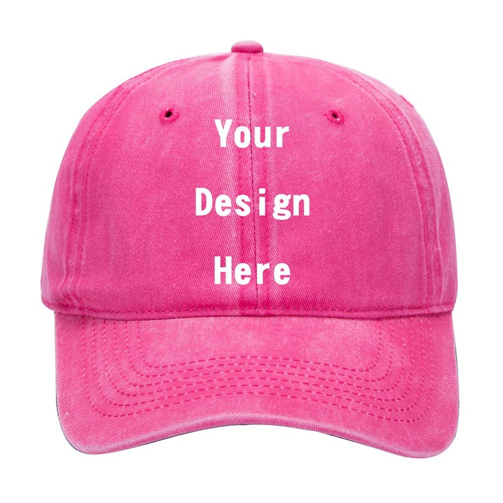 Custom Baseball Cap Adjustable Unisex Mens Womens Hip-Hop Hat Printed Caps Personalized Vintage Cowboy Hat