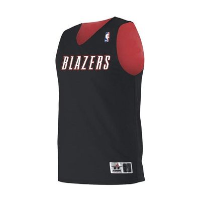 A105LY - Logo'd Reversible NBA - L - BK/RD/PT