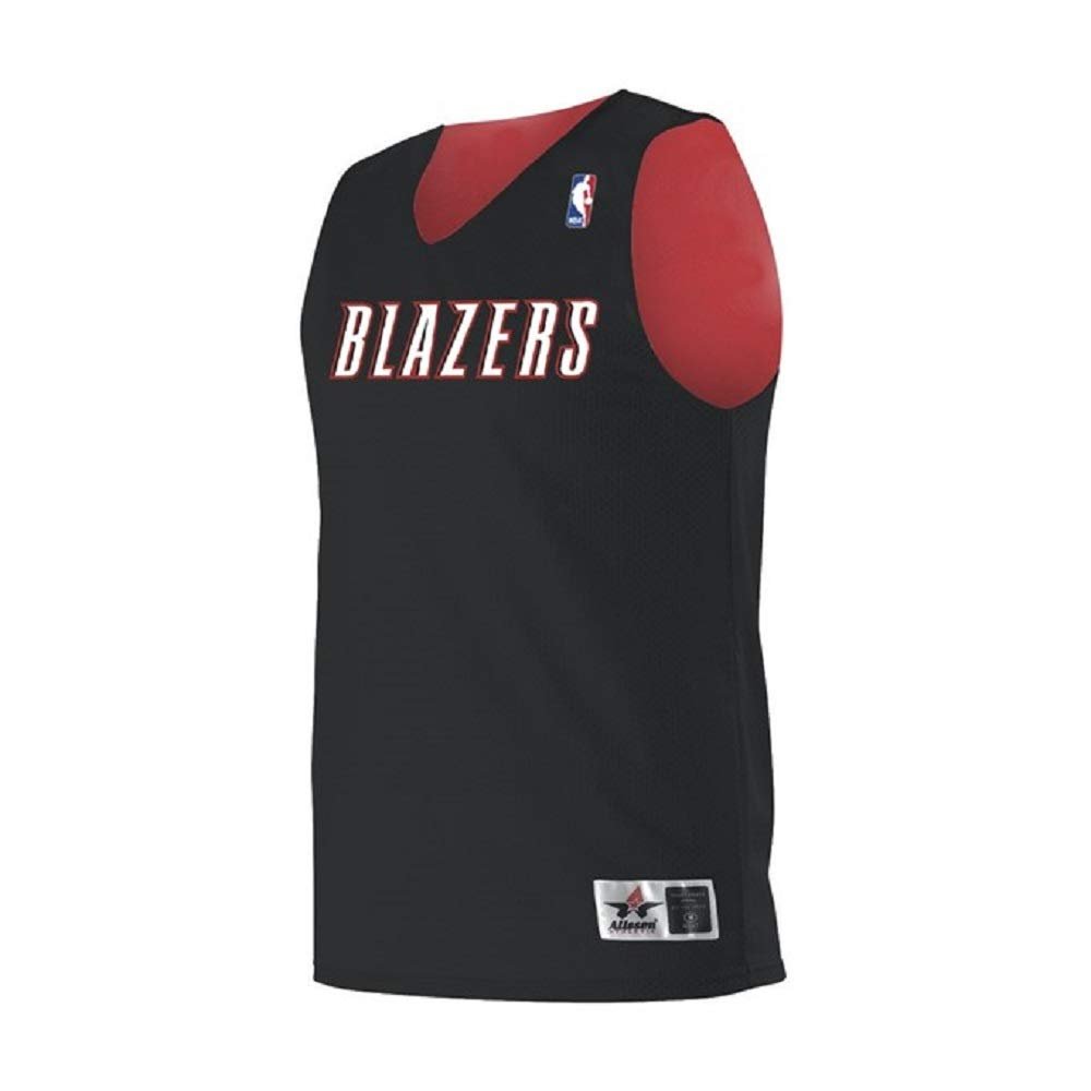 A105LY - Logo'd Reversible NBA - L - BK/RD/PT