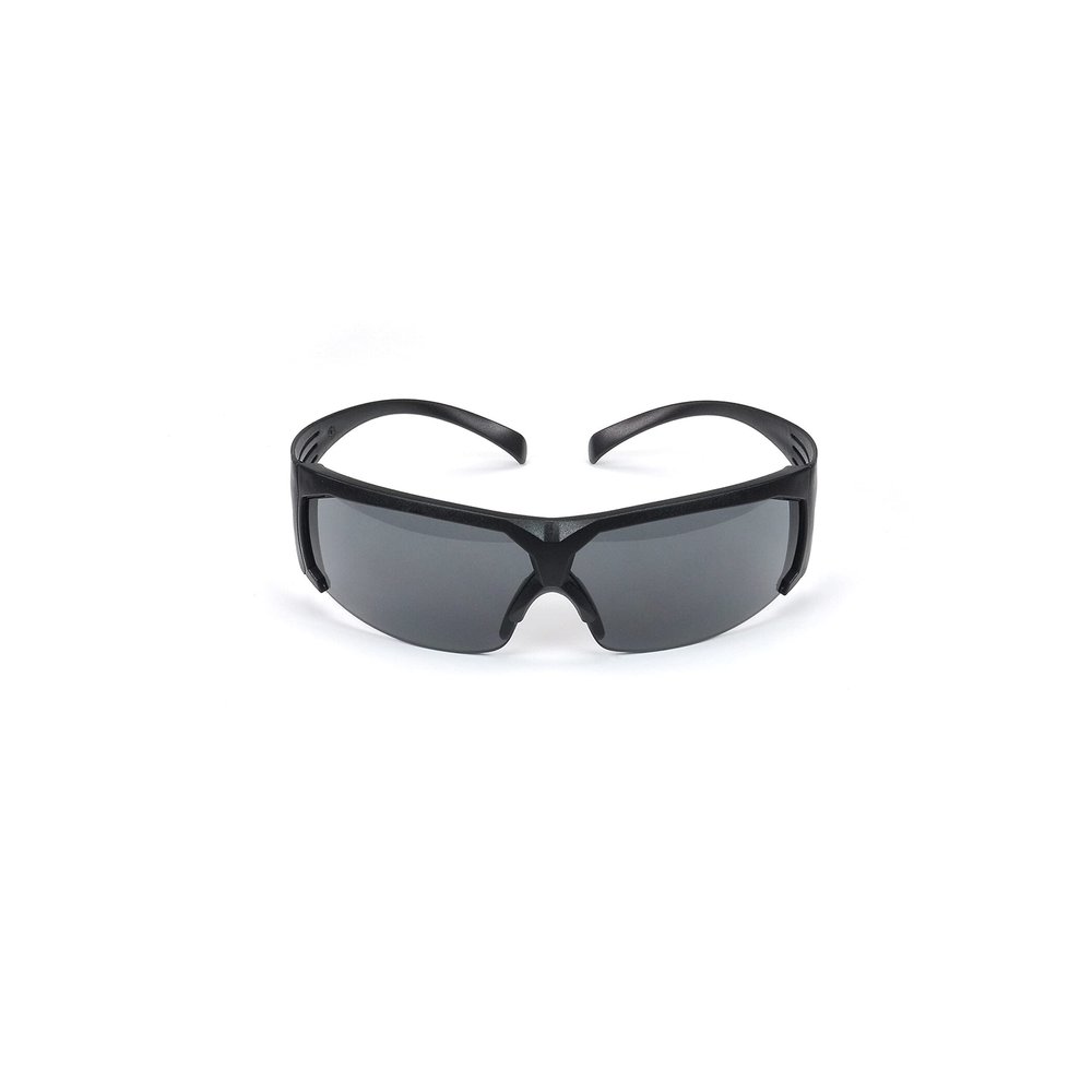3M SecureFit Tactical Series SF602SGAF-TAC, Grey Scotchgard Anti-Fog lens, Black Frame