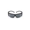 3M SecureFit Tactical Series SF602SGAF-TAC, Grey Scotchgard Anti-Fog lens, Black Frame view 1