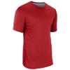 Champro Double Stock Z-Cloth Dri Gear Reversible Tee, Adult Medium, Scarlet,White view 2