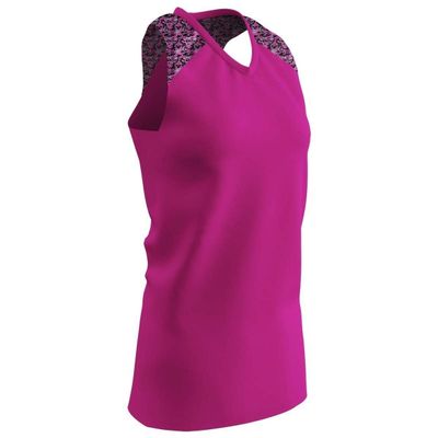 Champro at Bat Polyester Softball Jersey, Women's X-Large, Fuchsia