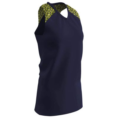 Champro at Bat Polyester Softball Jersey, Women's Small, Navy
