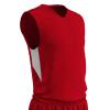 Champro Charge Polyester Basketball Jersey, Youth X-Large, Scarlet, White