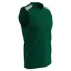 Champro Unisex-Youth Free Toss Basketball Jersey, Forest Green, White, X-Large view 1