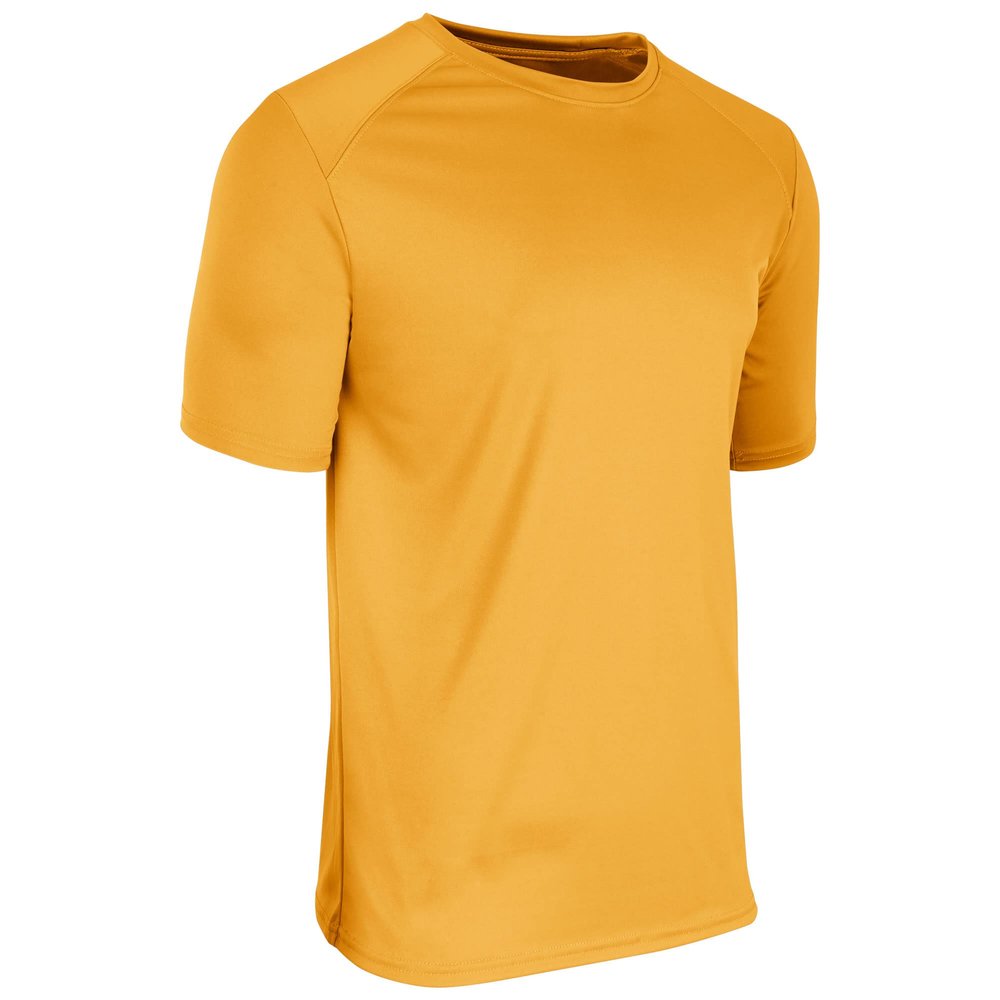 Champro Leader Polyester Crew Neck T-Shirt, Adult 2X-Large, Gold