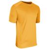 Champro Leader Polyester Crew Neck T-Shirt, Adult 2X-Large, Gold view 1