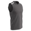 Champro Free Toss Polyester Basketball Jersey, Adult 3X-Large, Charcoal, White view 1