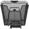 Unix Unisex  Adults Reano TopKlip Bicycle Basket, Black, 41 x 30 x 21 cm view 3