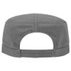 OTTO Superior Garment Washed Cotton Twill Military Cap - Char. Gray view 2
