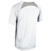 Champro Clean Up 2 Button Baseball/Softball Jersey, Youth X-Large, White, Grey view 3