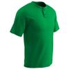 Champro Turn Two Lightweight Polyester Baseball/Softball Jersey, Youth X-Large, Neon Green view 1