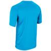 Champro Turn Two Lightweight Polyester Baseball/Softball Jersey, Youth Medium, Neon Blue view 2