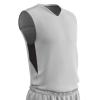 Champro Charge Polyester Basketball Jersey, Youth X-Large, White, Black view 1