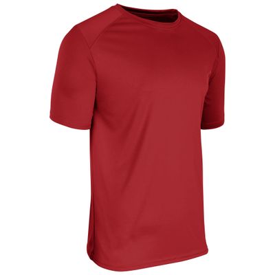 Champro Leader Polyester Crew Neck T-Shirt, Adult 2X-Large, Scarlet