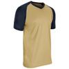 Champro Bunt Light Weight Mesh Jersey - Baseball, Soccer, Youth X-Small, Vegas Gold,Navy,White view 1