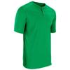 Champro Turn Two Lightweight Polyester Baseball/Softball Jersey, Youth X-Large, Kelly Green view 1