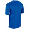 Champro Turn Two Lightweight Polyester Baseball/Softball Jersey, Youth Large, Royal view 2