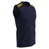 Champro Free Toss Polyester Basketball Jersey, Adult Small, Navy, Gold view 1