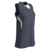 Champro Decoy Softball V-Neck Racer Back, Women's X-Large, Graphite,White view 1